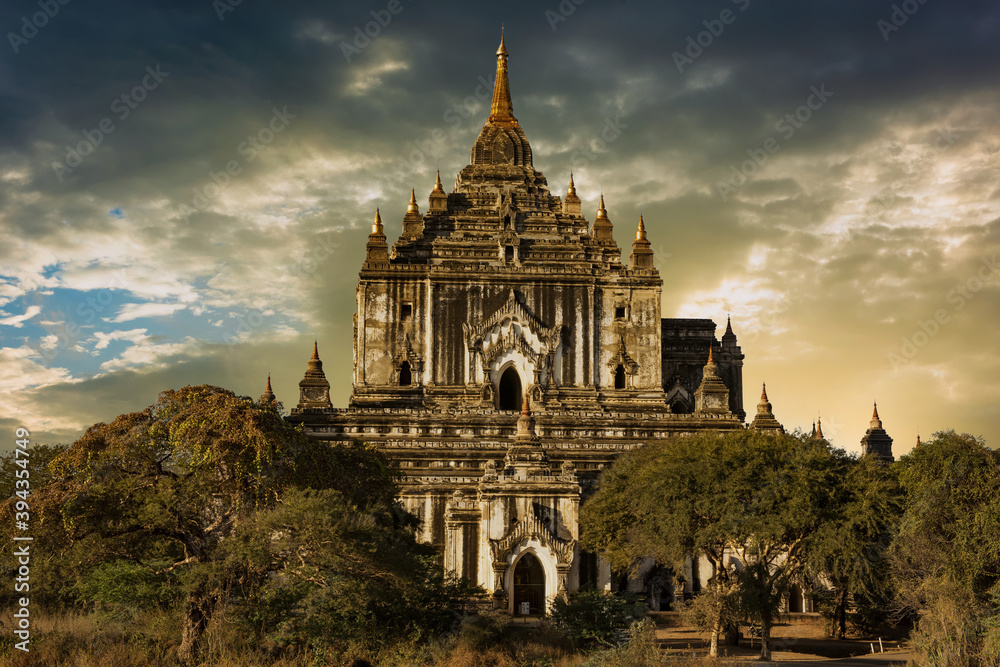 Thatbyinnyu pagoda in Bagan in Myanmar Thatbyinnyu pagoda in Bagan in Myanmar