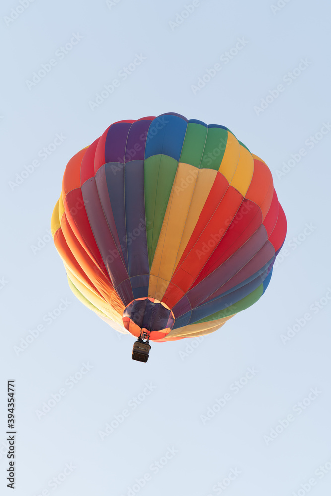 Fototapeta premium hot air balloon in flight