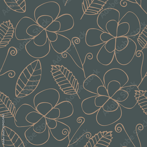 Floral seamless pattern