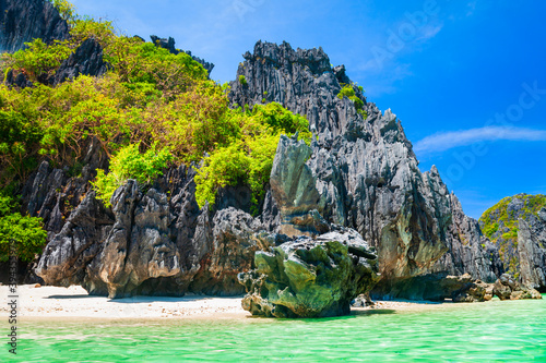 Mountain cliff at El Nido, Philippines