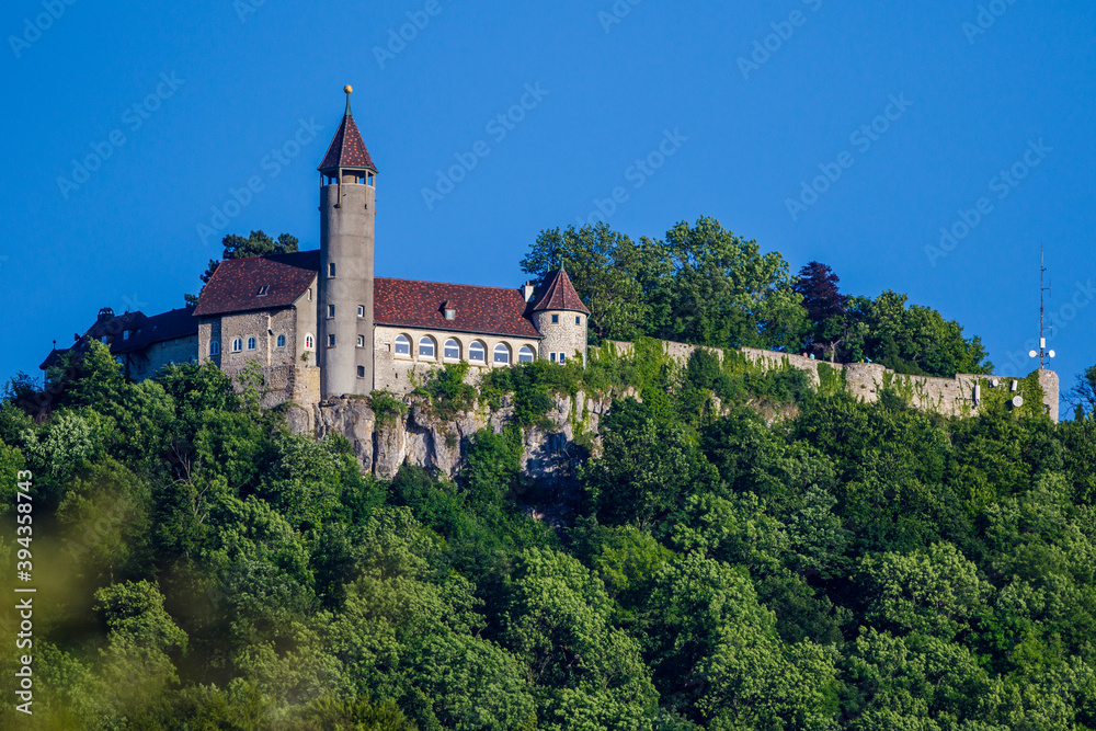 Burg Teck, Kirchheim/Teck, Baden-Württemberg, Deutschland