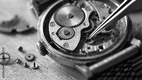 Wallpaper Mural Watchmaker's workshop, mechanical watch repair Torontodigital.ca