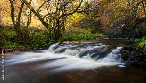 Water Falll, Maich Water, Lochwinnoch, Renfrewshire, Scotland