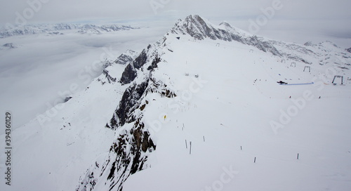 The Kitzsteinhorn is a mountain in the High Tauern range of the Central Eastern Alps in Austria. It is part of the Glockner Group and reaches a height of 3,203 m