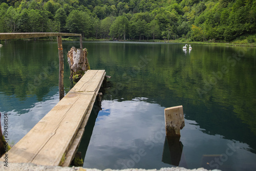 Lake in Georgia called Kulbaki Lake © omari