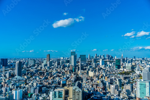 東京、新宿・渋谷方面の風景 ~Japan Tokyo cityscape, panorama~