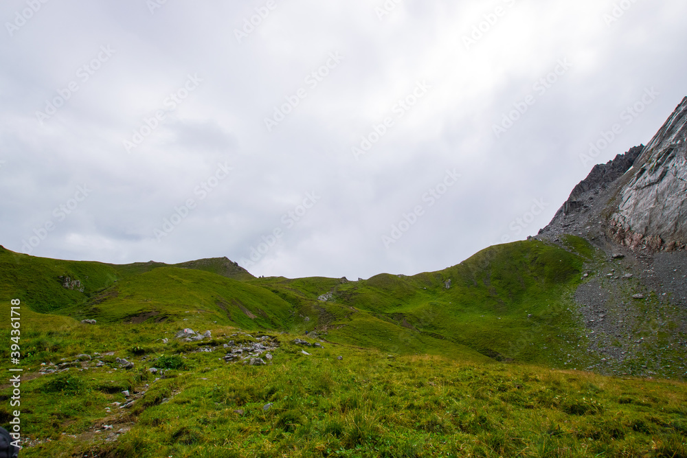 landscape with clouds (austrian alps - lünersee/schweizer Tor) landscape with clouds (austrian alps - lünersee/schweizer Tor)