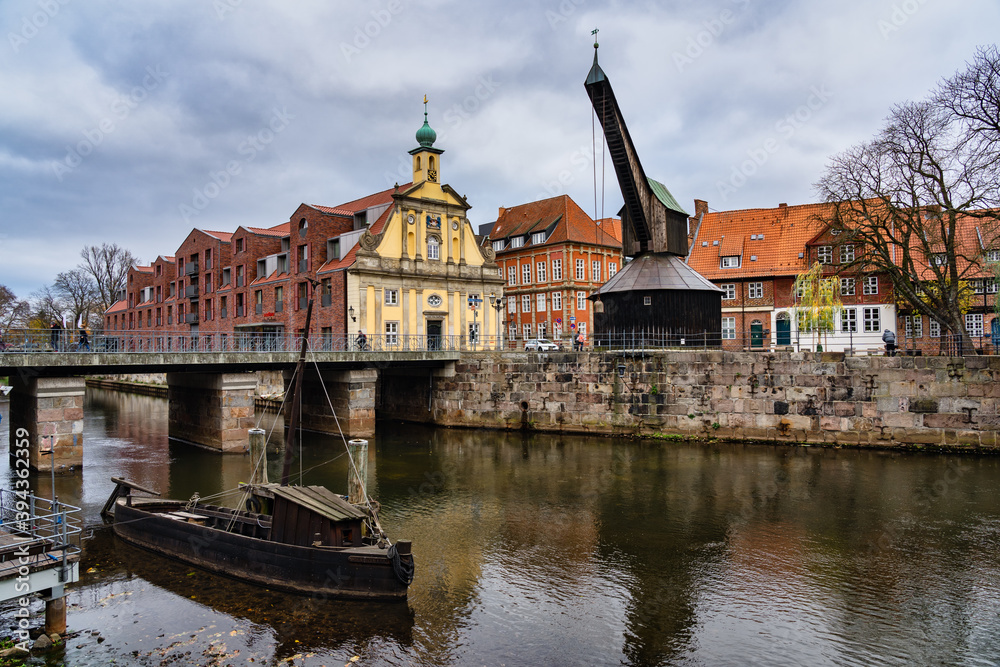 Alter Kran in Lüneburg