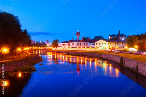 Ivanovo city at night, Russia