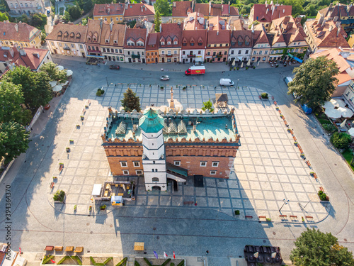 The market square in Sandomierz photo