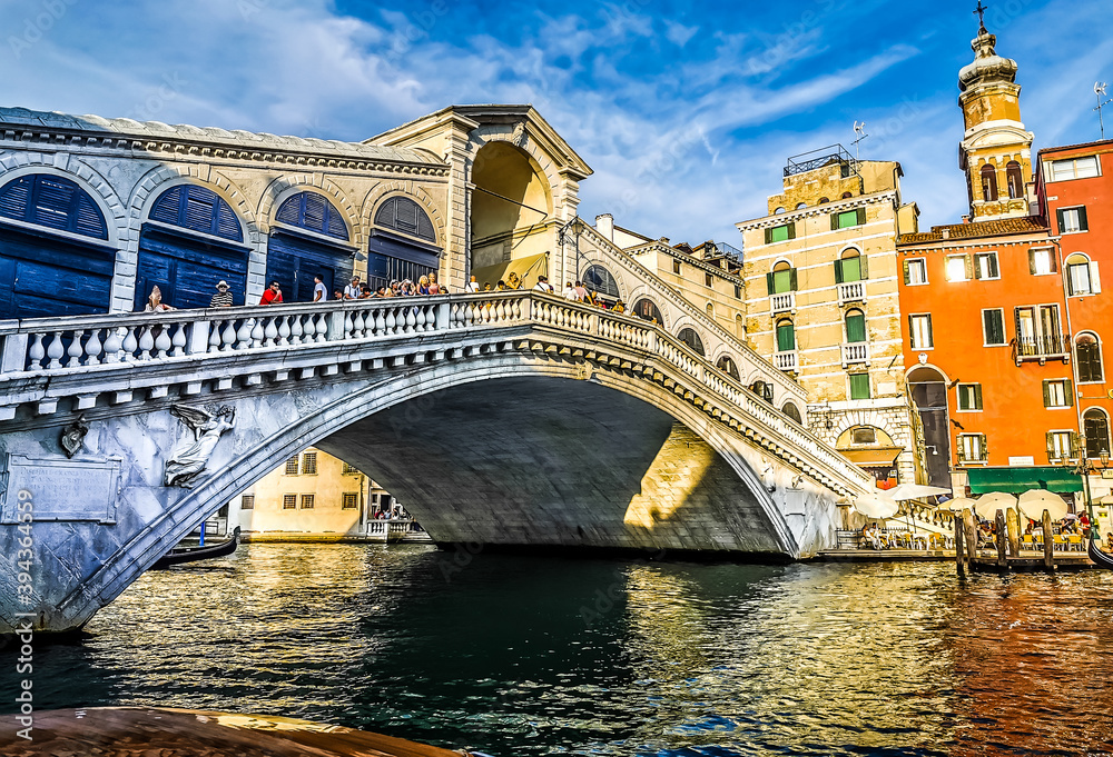 Venice canals - obrazy, fototapety, plakaty 