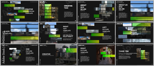 Presentation design vector template, multipurpose template for presentation slide, flyer, brochure cover design, infographic report. Modern corporate identity style for any purposes. Business template