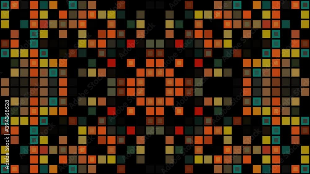 Funky midcentury modern tile pattern animation Funky midcentury modern tile pattern animation