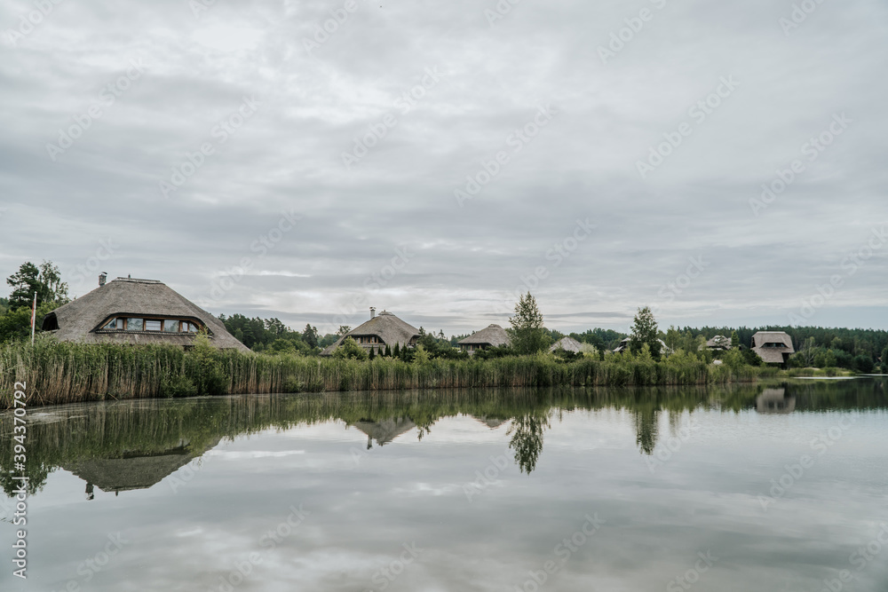 Obraz premium house on the lake