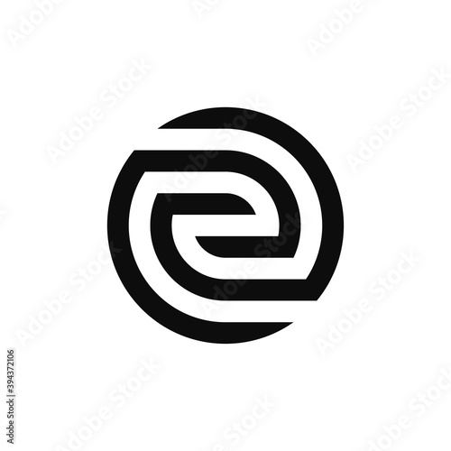 Letter ea ae logo template