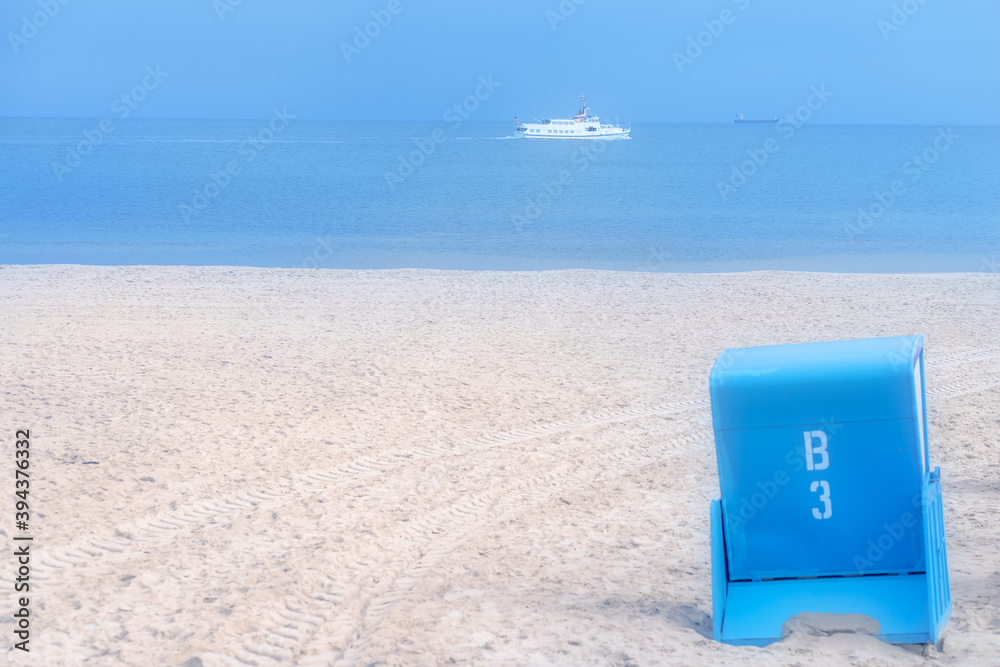 Naklejka premium Strand von Ahlbeck, Insel Usedom