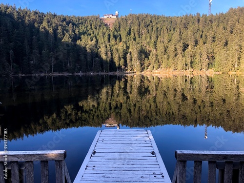 lake in the mountains