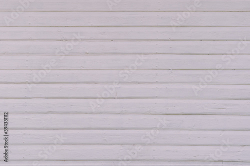 Vintage wood background. Grunge wooden weathered oak or pine textured planks painted in white color.