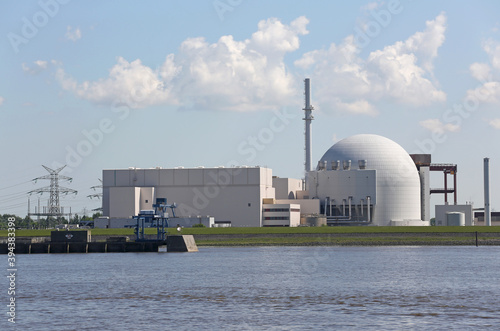 nuclear power plant Brokdorf photo