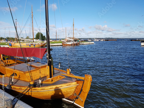 Zeesboot, Segelboot, Boddenlandschaft photo