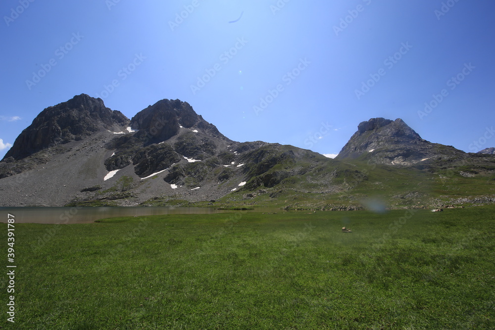 Fototapeta premium Montagne Valloire