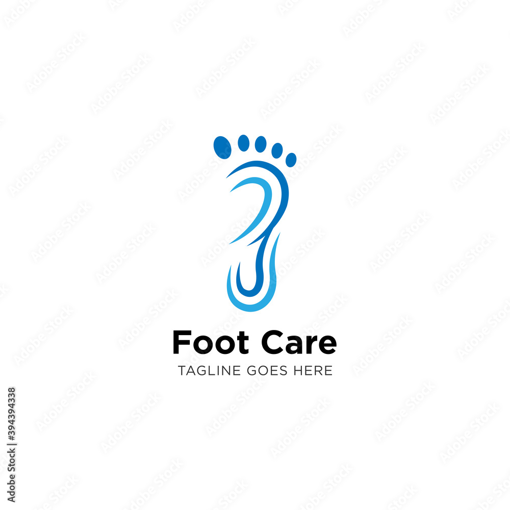 foot logo and icon vector illustration, best logo for company and business foot logo and icon vector illustration, best logo for company and business
