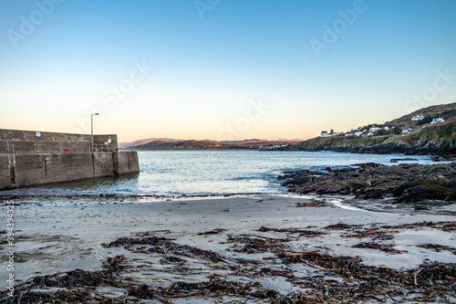 Portnoo harbour in County Donegal during the Covid-19 pandemic - Ireland photo