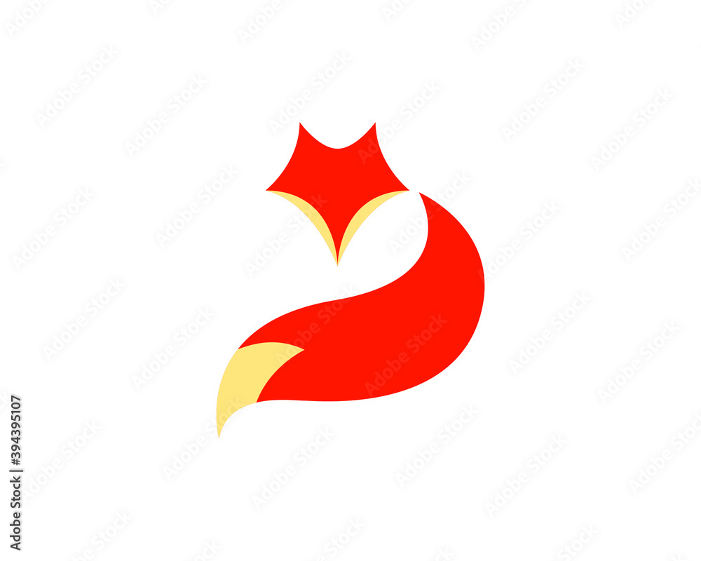 Obraz premium fox logo