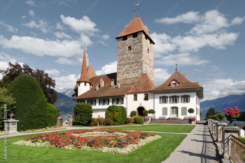 Château de Spiez en été