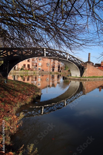 Coventry canal Sutton stop canal junction on the oxford canal waters  photo