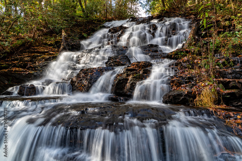 Fototapeta Naklejka Na Ścianę i Meble -  Trahlyta Falls At Vogel State Park