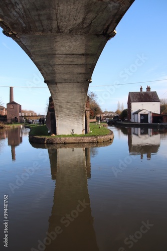 Coventry canal Sutton stop canal junction on the oxford canal waters  photo