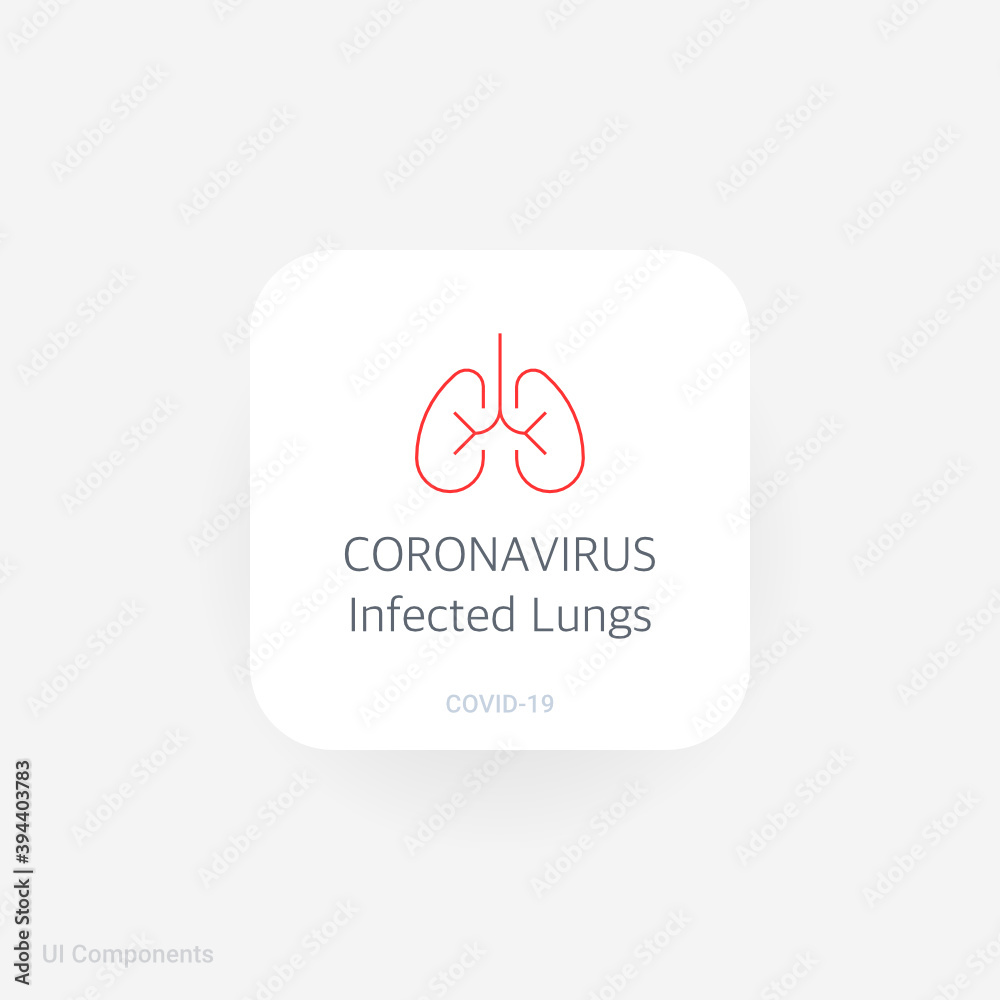 Coronavirus Infected Lungs, Refined COVID-19 medical function and ...
