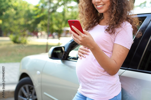Pregnant African-American w...