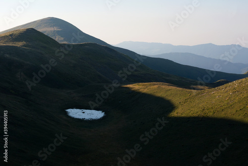 Veduta dal crinale dell'Appennino toscoemiliano, Fanano, Italia photo
