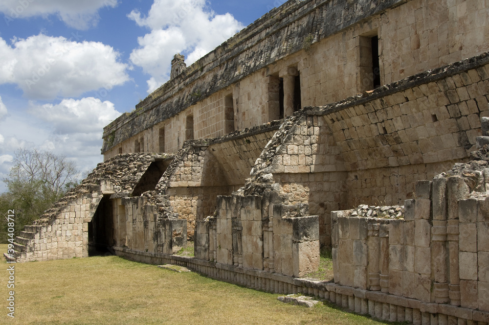 El Palacio, The palace, Kabah, Yucatan, Mexico