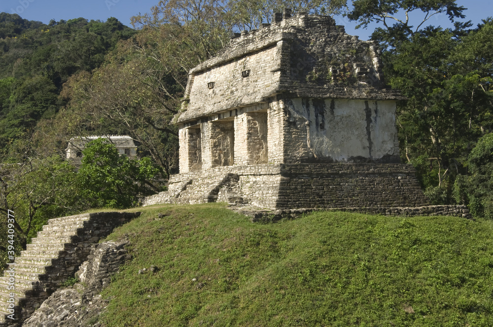Templo del Conde, Temple of the Count, North Group, Palenque, Yucatan, Mexico, UNESCO World Heritage Site