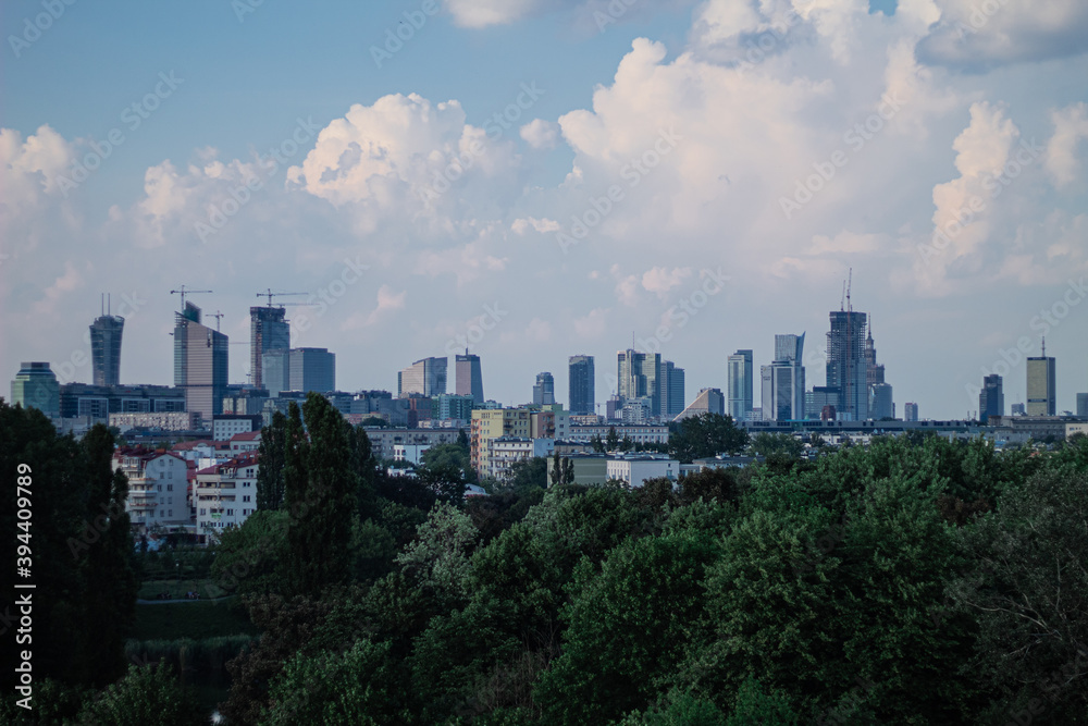 Obraz premium city landscape