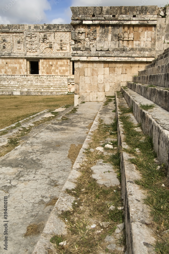 Cuadrangulo de las Monjas, The Nunnery Quadrangle, Uxmal, Yucatan, Mexico, UNESCO World Heritage Site