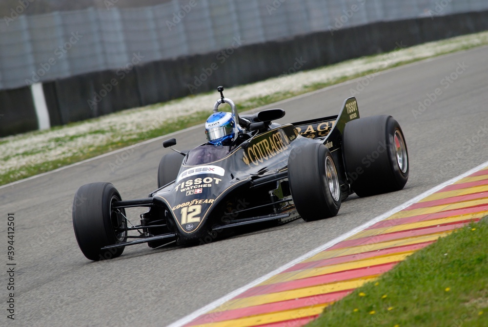 Mugello Circuit 1 April 2007 Unknown run on Classic F1 Car 1981 Lotus