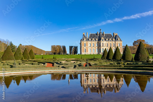 Sceaux Castle in Parc de Sceaux - Ile de France - Paris Region - France