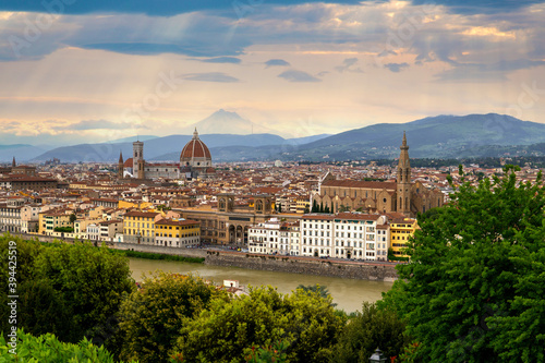 Cathedral of Santa Maria del Fiore Duomo in Florance. photo