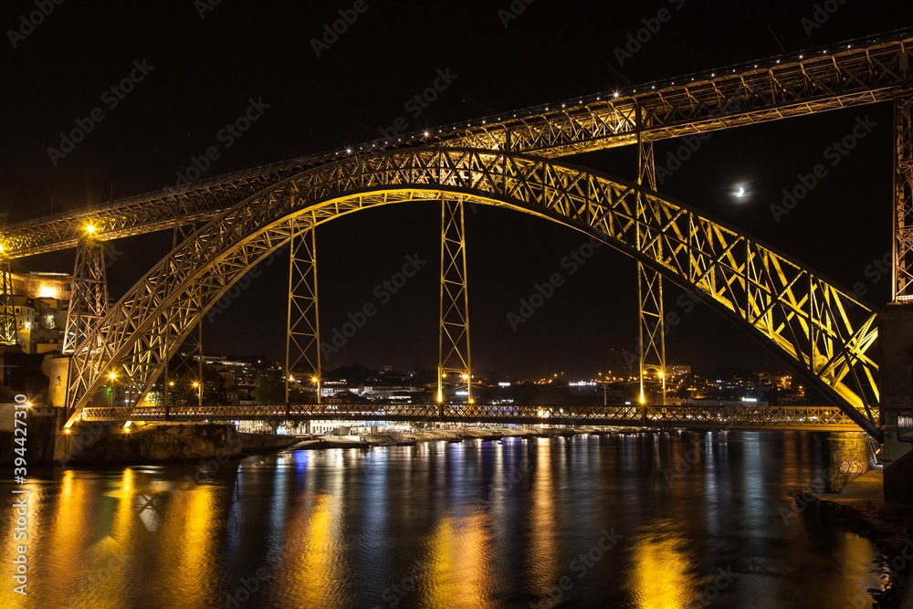 Ponte de Dom Luis I at Night