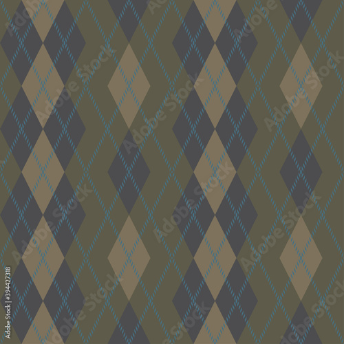 Argyle pattern seamless