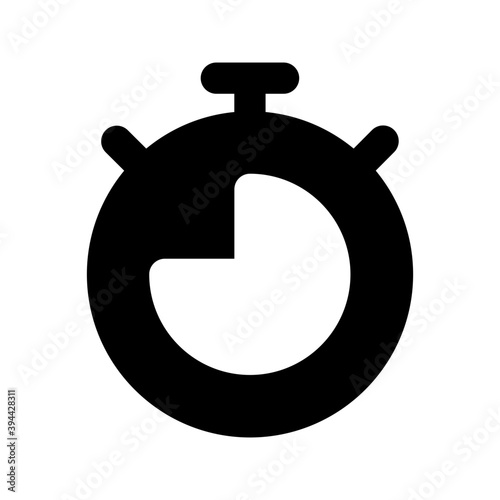 
Stopwatch icon in modern style, vector of chronometer in editable style 
