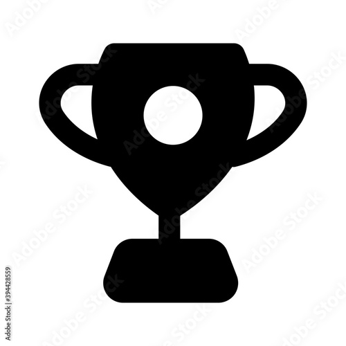
Triumph icon, winning cup in editable style 
