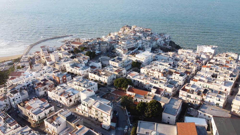Peschici's view from drone