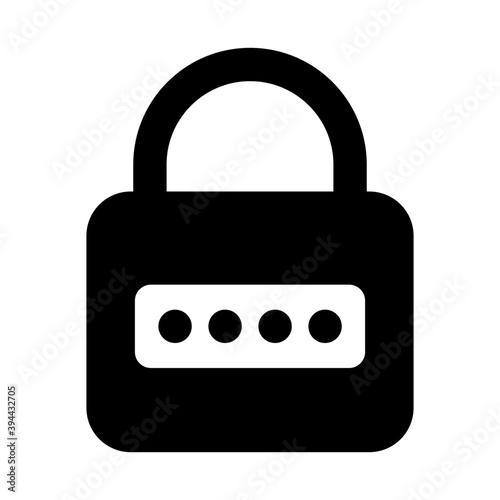 Free Download 
Glyph icon of padlock with password, digital lock icon
 - GFXLoad