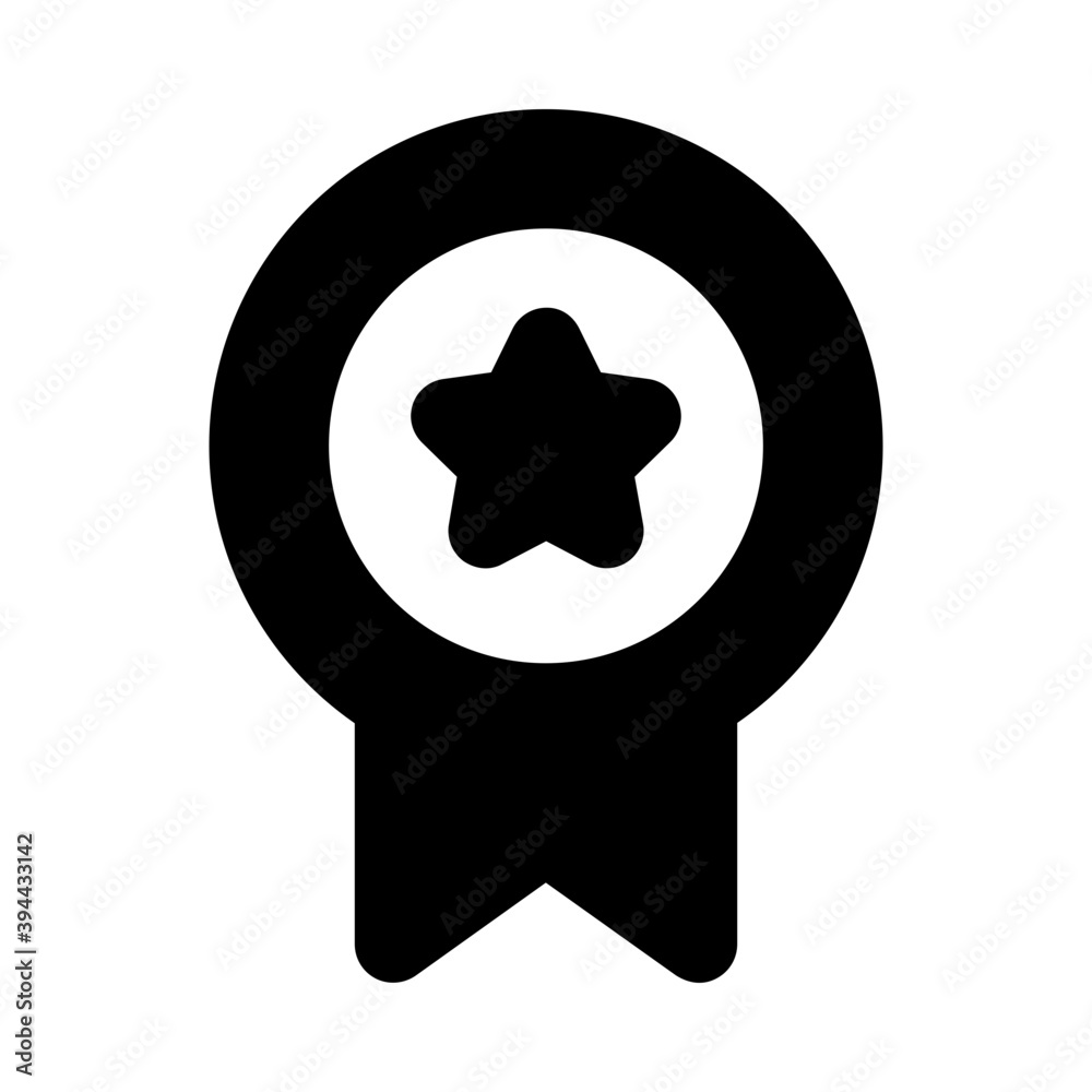 Star badge icon in filled design, editable vector
Star badge icon in filled design, editable vector