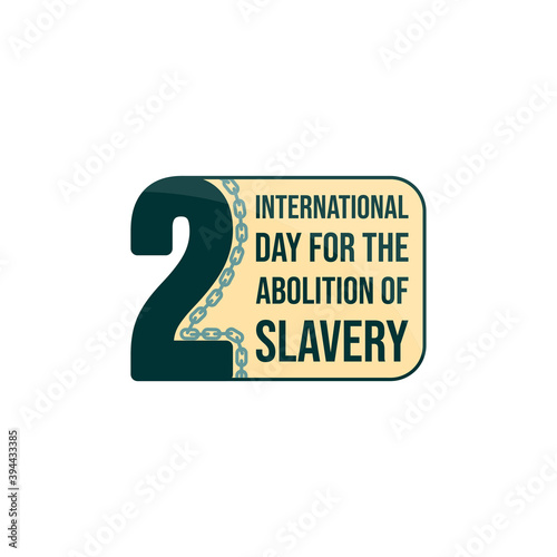 International day for the abolition of slavery